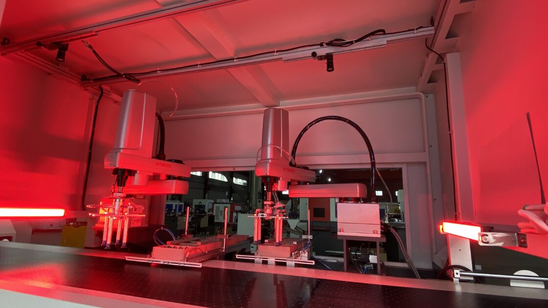 ダブルフィッティング ダブル 形成 硬いボックス 製造 機 高速 高精度 フル サーボ コントロール