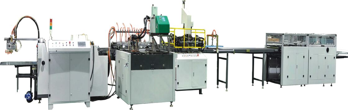 高精度光電制御 自動紙箱製造機械 PLCタッチスクリーン制御システム 作業速度 20 ~ 30PCS / 分