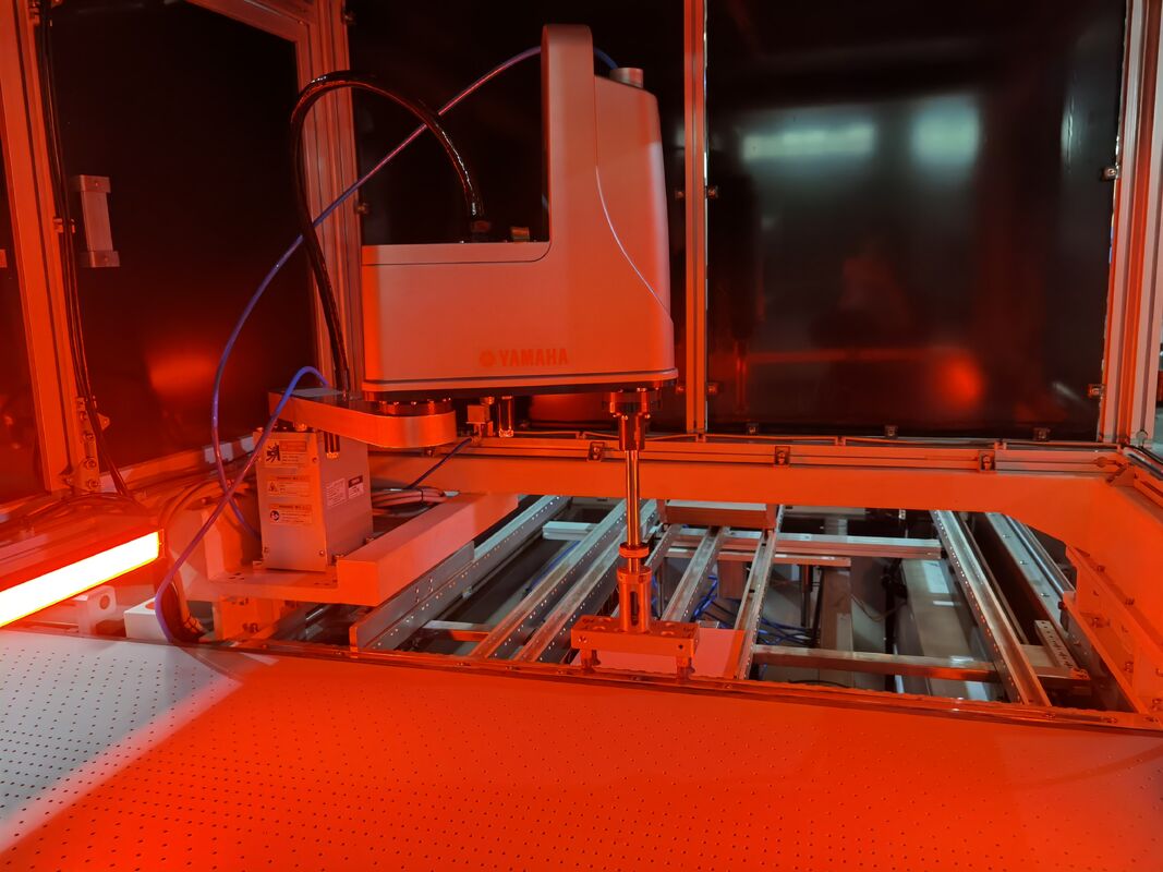 PLC 触覚画面インターフェイス 自動位置付けマシン 自動生産速度 35-45pcsmin