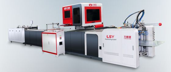 携帯電話箱,月ケーキ箱,お茶箱のための完全自動化機械ビジョンケース包装システム