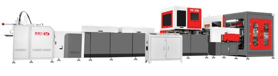 高速抽出式箱製造システム 20-30pcs/min ワインボックスに適したチューブボックス