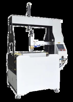 LY800C 半自動硬い箱を作る機械 サイズ調整と箱形成のための気圧式ダブルサーボ